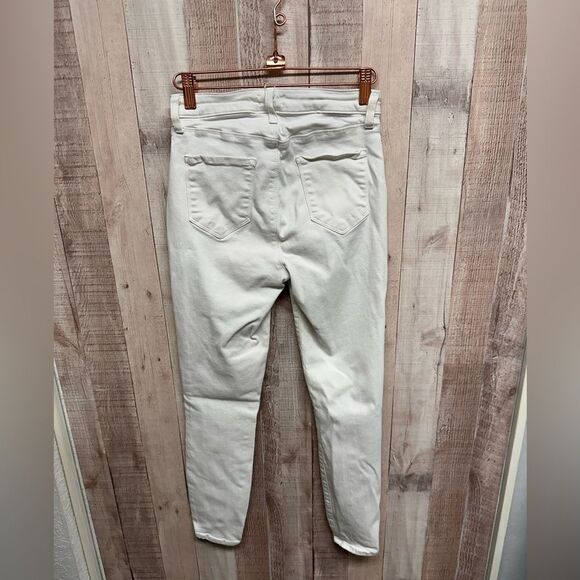 L’AGENCE Margot skinny jeans in Blanc - Picture 7 of 12